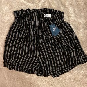 hollister striped shorts